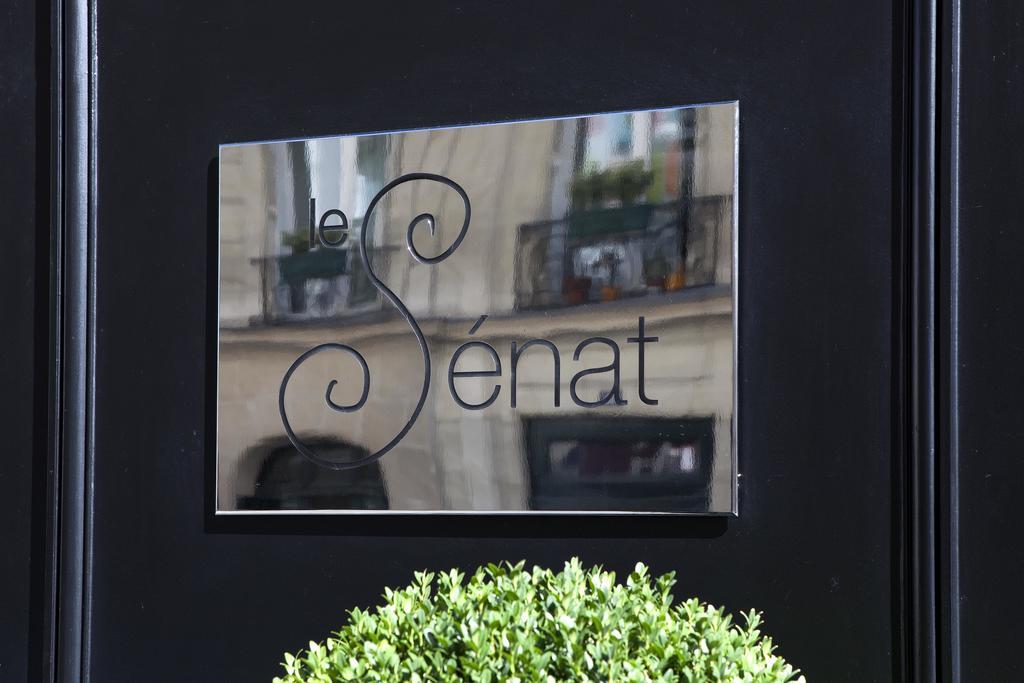 Le Senat Hotel Paris Bagian luar foto